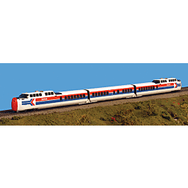 TurboTrain Set - Diesel Passenger -- Amtrak (Late): PDC-28 #52, PDC-29 #53, IC-29 #74