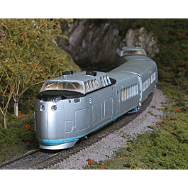 TurboTrain Set - Diesel Passenger -- New Haven: PDC-28 #UAC-1, PDC-29 #UAC-1, IC-29 No Car Number