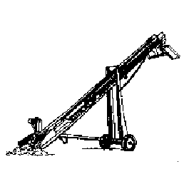 Two Wheel Belt Conveyor