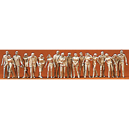 Unpainted Figure Set -- Passers-By