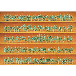 Unpainted Figure Set -- Sitting Peoplepkg(120)