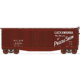 USRA Double Sheathed Boxcar -- Delaware, Lackawanna & Western