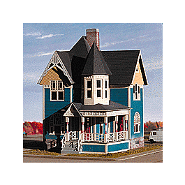 The Victoria - Victorian Home -- 2-47/64 x 2-7/32" 6.8 x 5.5cm