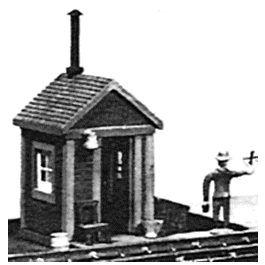 Watchman's Shanty Kit -- 1-1/4 x 1-1/2" 3.2 x 3.8cm