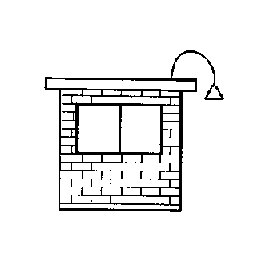 Water Pumping Station -- 1-1/4 x 1-3/4 x 2"3.1 x 4.3 x 5cm