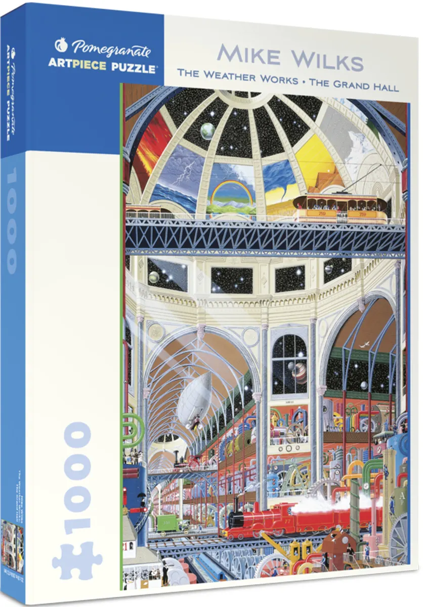 The Weather Works: The Grand Hall - 1000pc Jigsaw Puzzle by Pomegranate