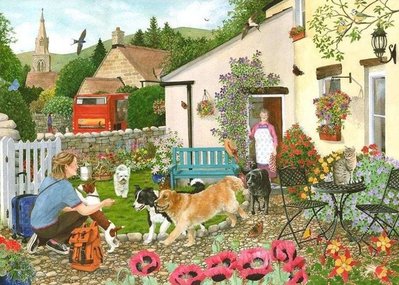 Welcoming Committee- 500pc Jigsaw Puzzle by House of Puzzles