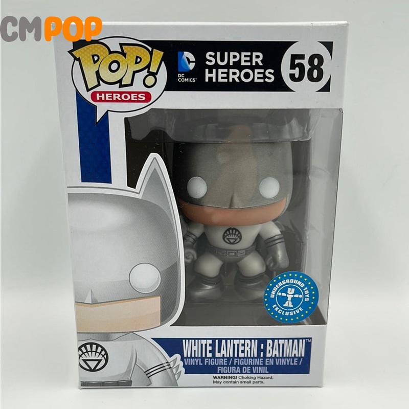 White Lantern: Batman - #58 - Funko Pop! - DC Super Heroes - Underground Toys Exclusive