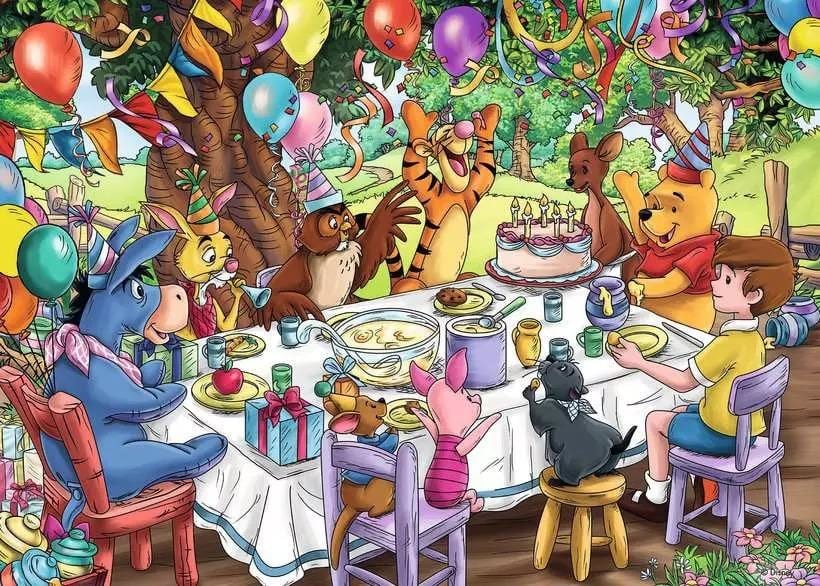 Winnie the Pooh Collector's Edition - Scratch and Dent - 1000pc Jigsaw Puzzle by Ravensburger Learn More
