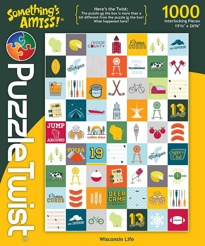 Wisconsin Life - Something's Amiss! - 1000pc Jigsaw Puzzle by PuzzleTwist