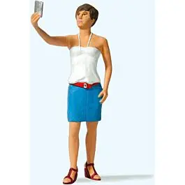 Woman Taking a Selfie