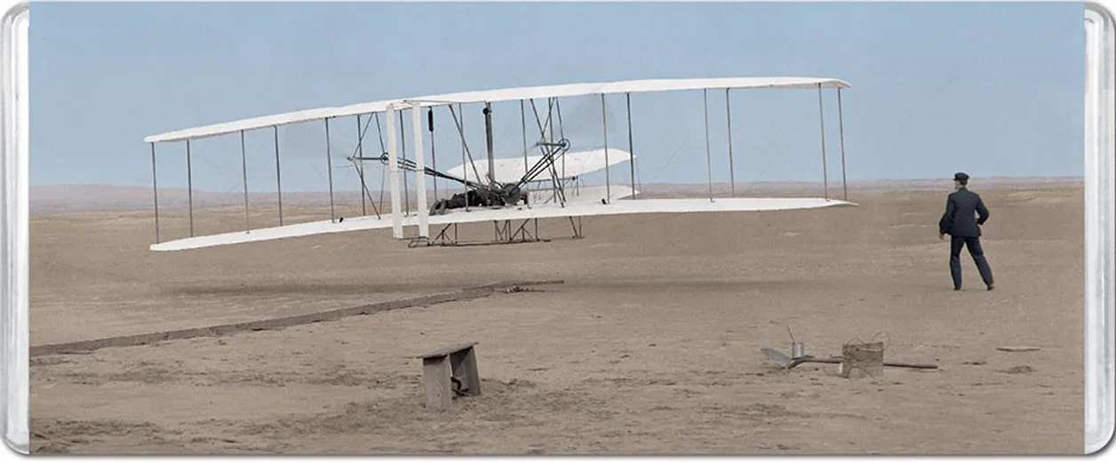 Wright Brothers National Memorial Mini Puzzle - 140pc Jigsaw Puzzle by Pigment & Hue