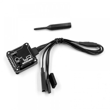 Yeah Racing YE-0044BK Hackslider Drift Performance Tuned Gyro Black for RC Drift
