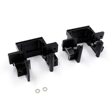 Yeah Racing YKDF-011BK Alum Bulkhead (2) (F & R) for Yokomo 870C Super Dog Fighter