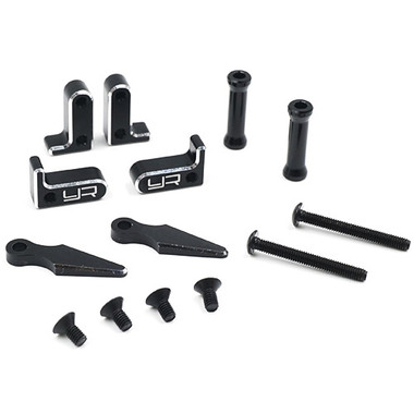 Yeah Racing YKYD-018BK Aluminum Battery Holder Set : Yokomo YD2S Black