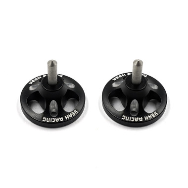 Yeah Racing YT-0239BK Aluminum Chassis Balancing Tool (2Pcs)