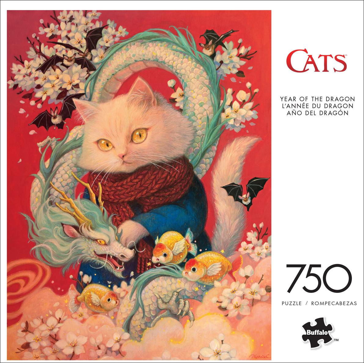 Year of the Dragon - 750pc Jigsaw Puzzle by Buffalo Games