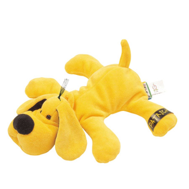Yellow Patrick Plush, 21cm