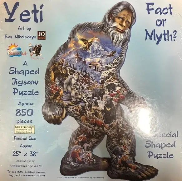 Yeti - 850pc Jigsaw Puzzle by SunsOut