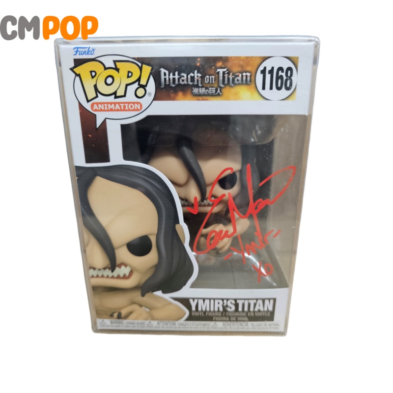 Ymir's Titan Signed JSA Certified - #1168 - Funko Pop! - Attack on Titan - Signed by Elizabeth Maxwell
