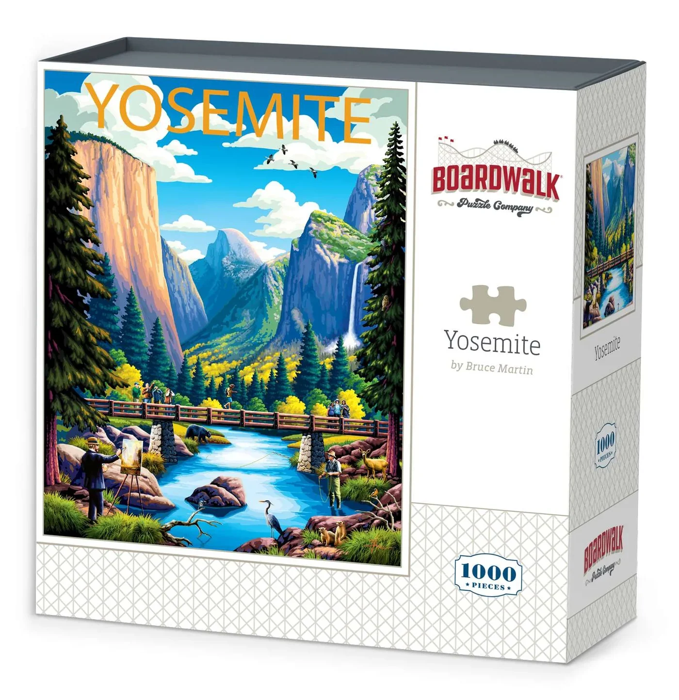 Yosemite- 1000pc Jigsaw Puzzle by Boardwalk Puzzle Company