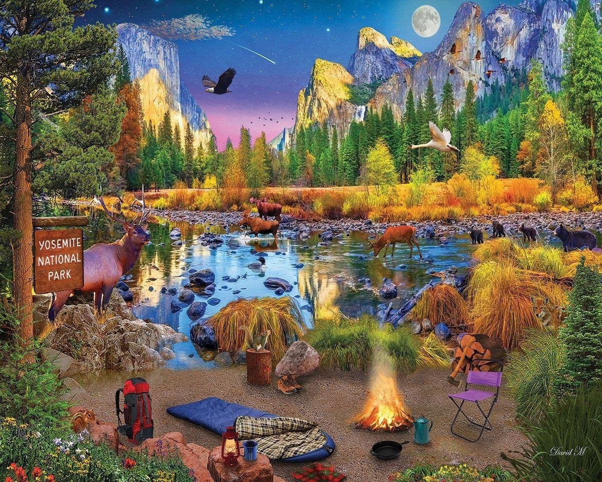 Yosemite - 1000pc Jigsaw Puzzle by White Mountain