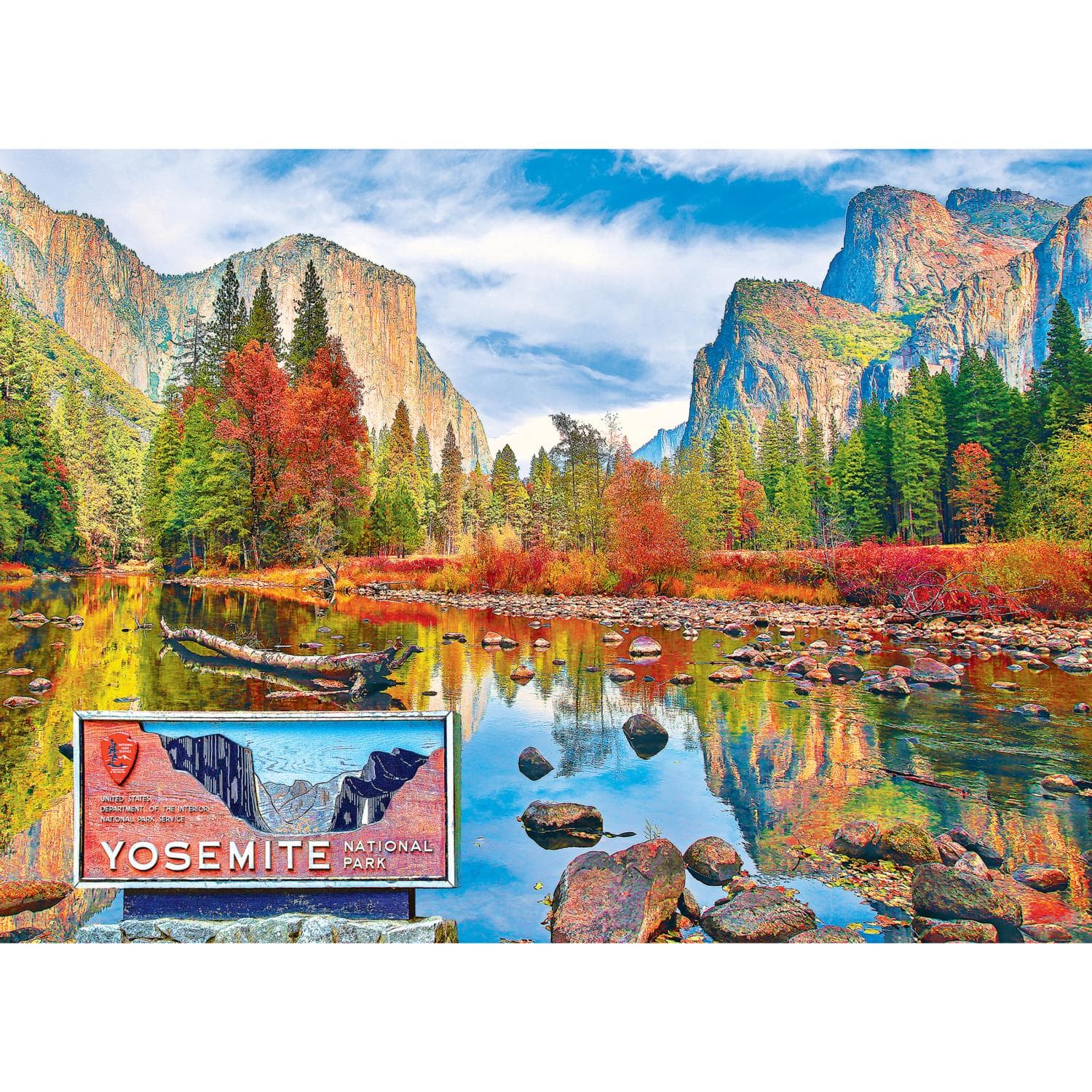 Yosemite - Scratch and Dent - 1000pc Jigsaw Puzzle by RoseArt  Learn More