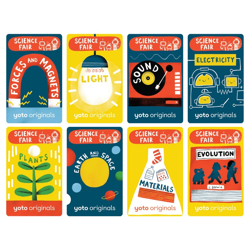 Yoto Card Collection BrainBots: Science Fair