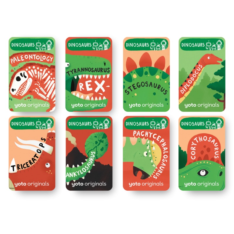 Yoto - Yoto Card Collection - BrainBots: Dinosaurs