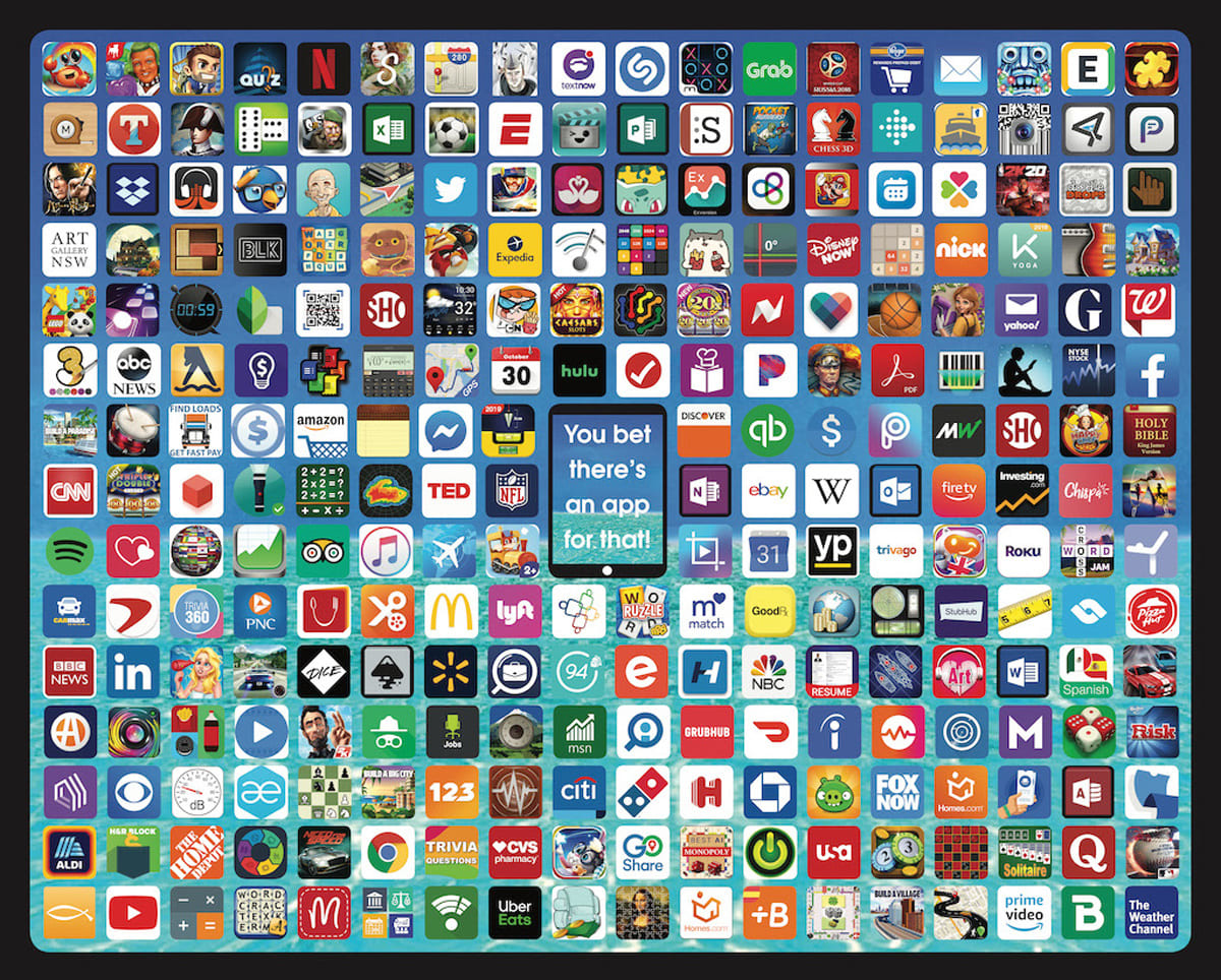 You Bet There's An App for That - 1000pc Jigsaw Puzzle by Hart Puzzles