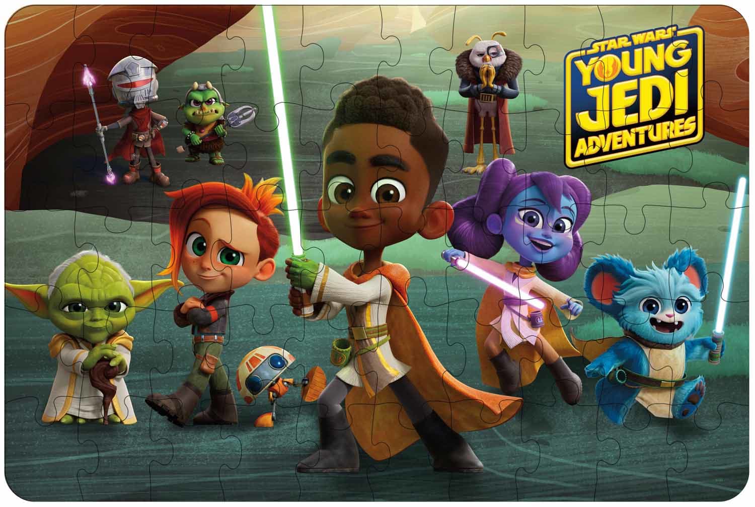 Young Jedi Adventures - 50pc Jigsaw Puzzle by Buffalo Games