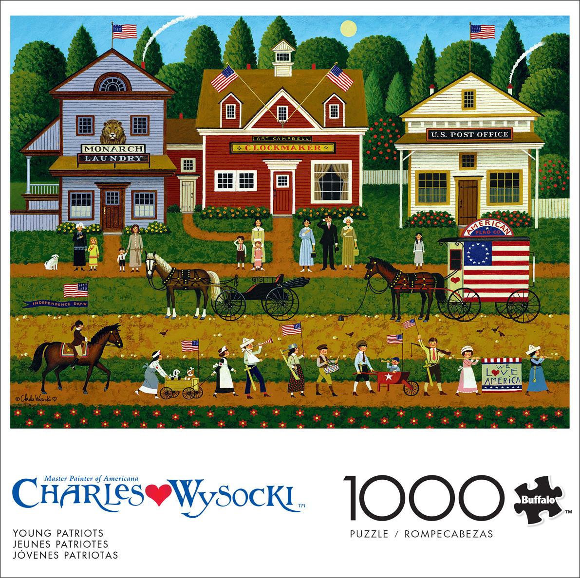 Young Patriots - 1000pc Jigsaw Puzzle by Buffalo Games
