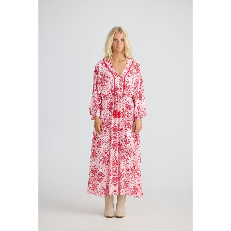 Yuki Midi Dress - Wild Heart Bandana