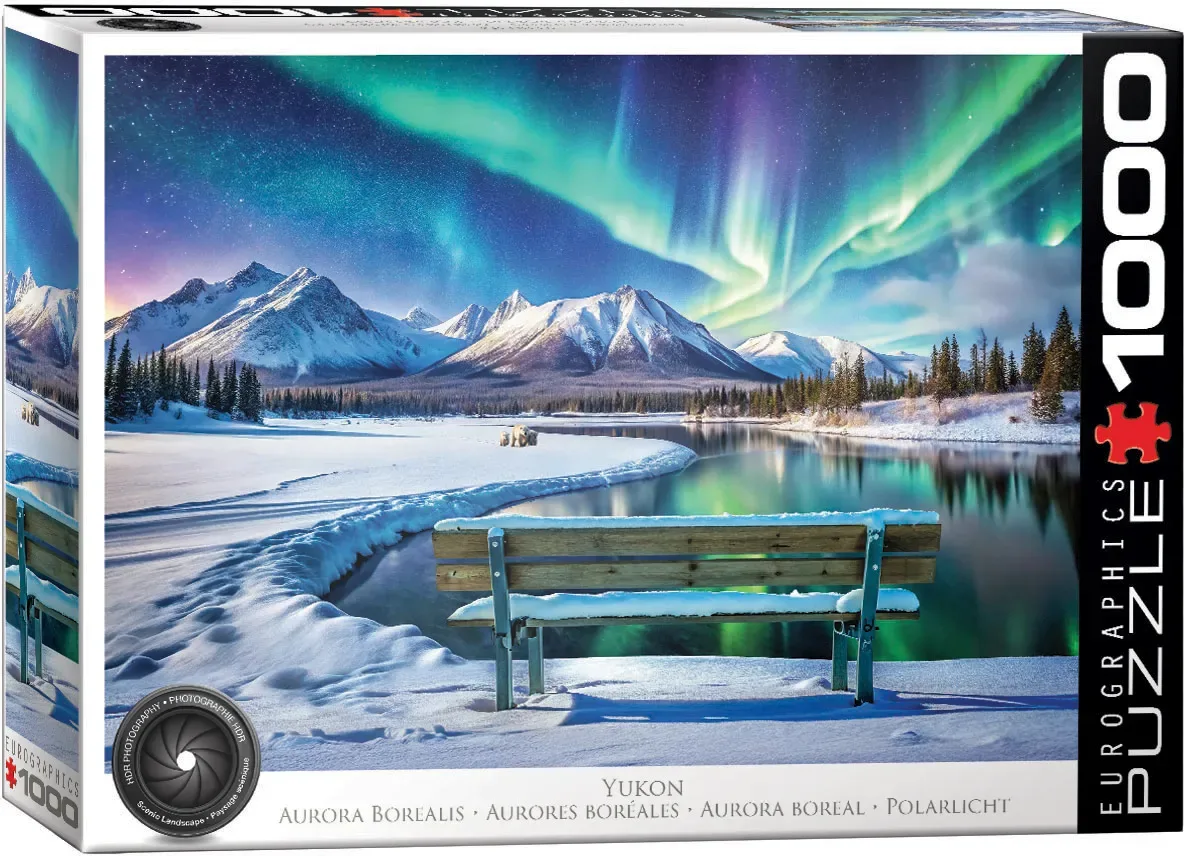Yukon Northern Lights - 1000pc Jigsaw Puzzle by Eurographics