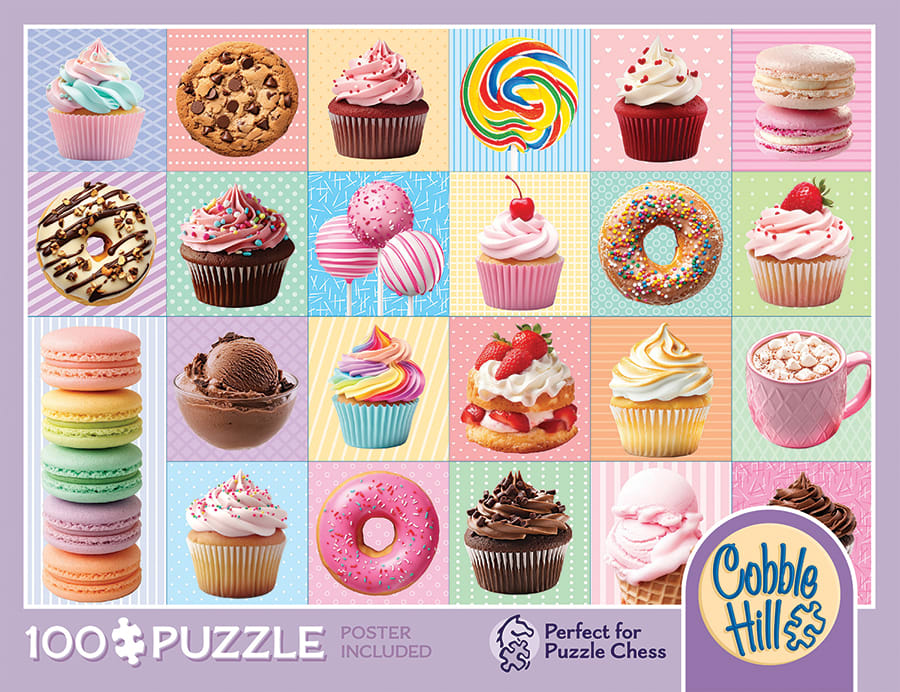 Yum Yums - 100pc Jigsaw Puzzle by Cobble Hill