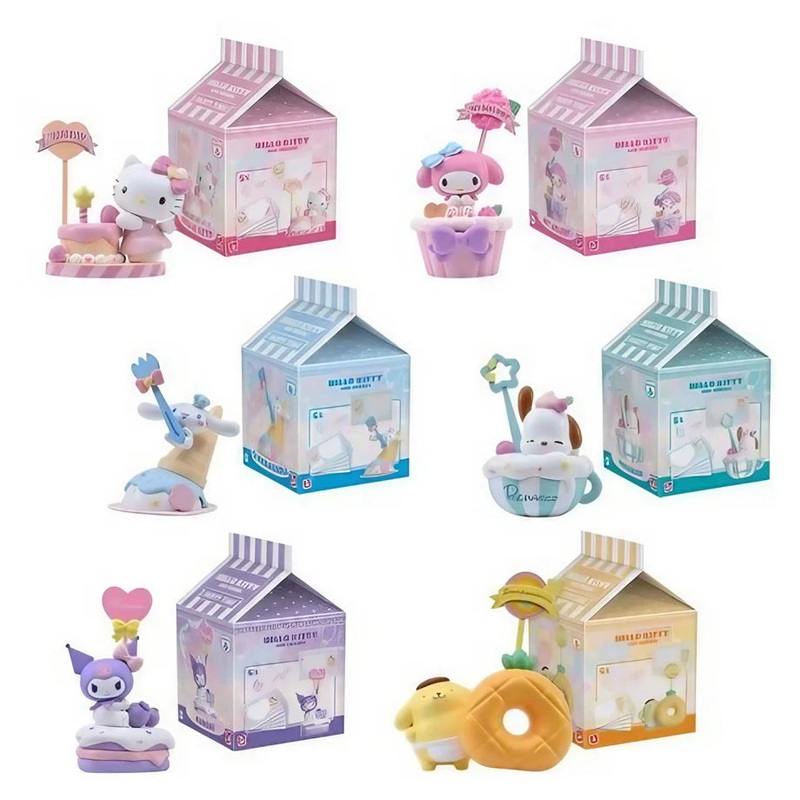 YuMe Sanrio Hello Kitty and Friends Party Time Series Memo Stand 7 cm (Assorted)