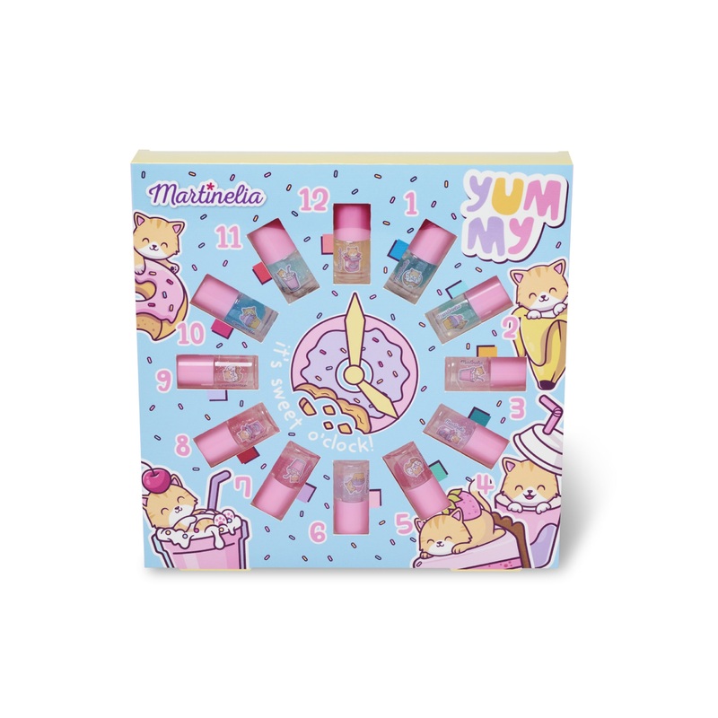 Yummy Clock Nail Polish Beauty Set