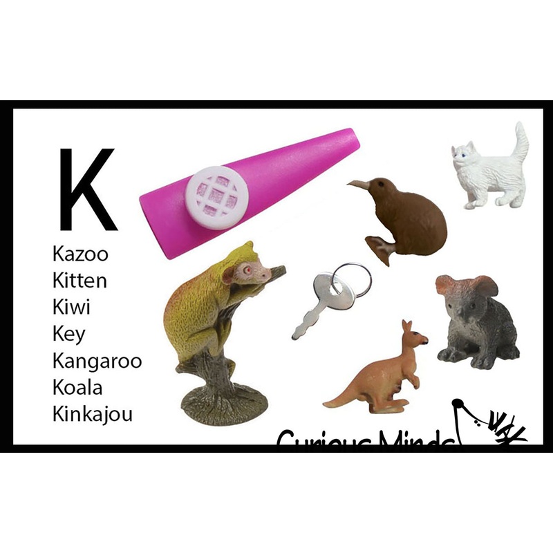 z ALPHABET OBJECTS BY LETTER K
