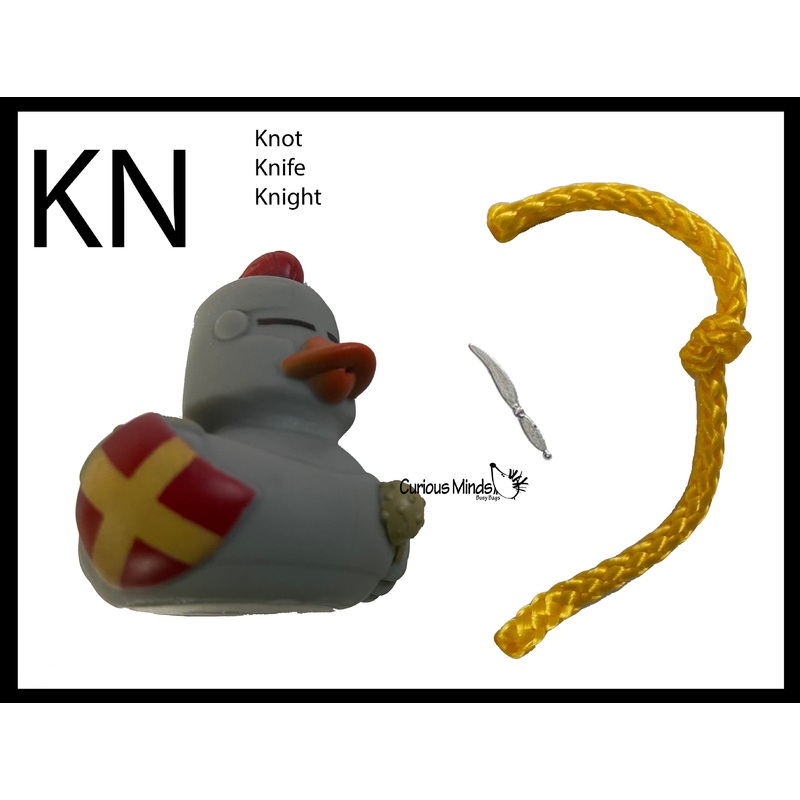 z ALPHABET OBJECTS BY LETTER KN