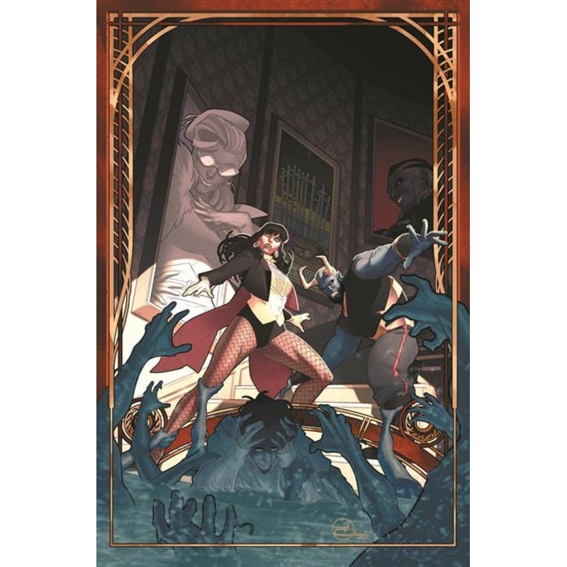 ZATANNA #2 (OF 6) CVR D INC 1:25 JAMAL CAMPBELL CARD STOCK VAR