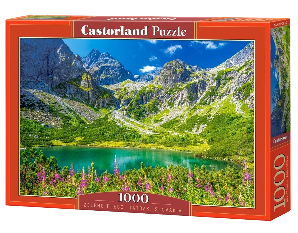 Zelene Pleso, Tatras, Slovakia - 1000pc Jigsaw Puzzle by Castorland