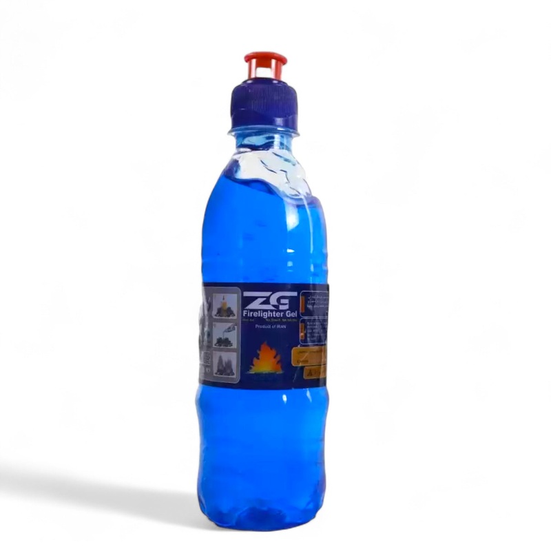 ZG Fire lighter Gel 300ml Quick & Safe Charcoal Ignition Gel for BBQ, Camping, Bonfires & Outdoor Grilling No Smoke, No Smell