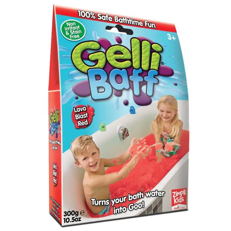 Zimpli Kids Gelli Baff Lava 300g (Red)