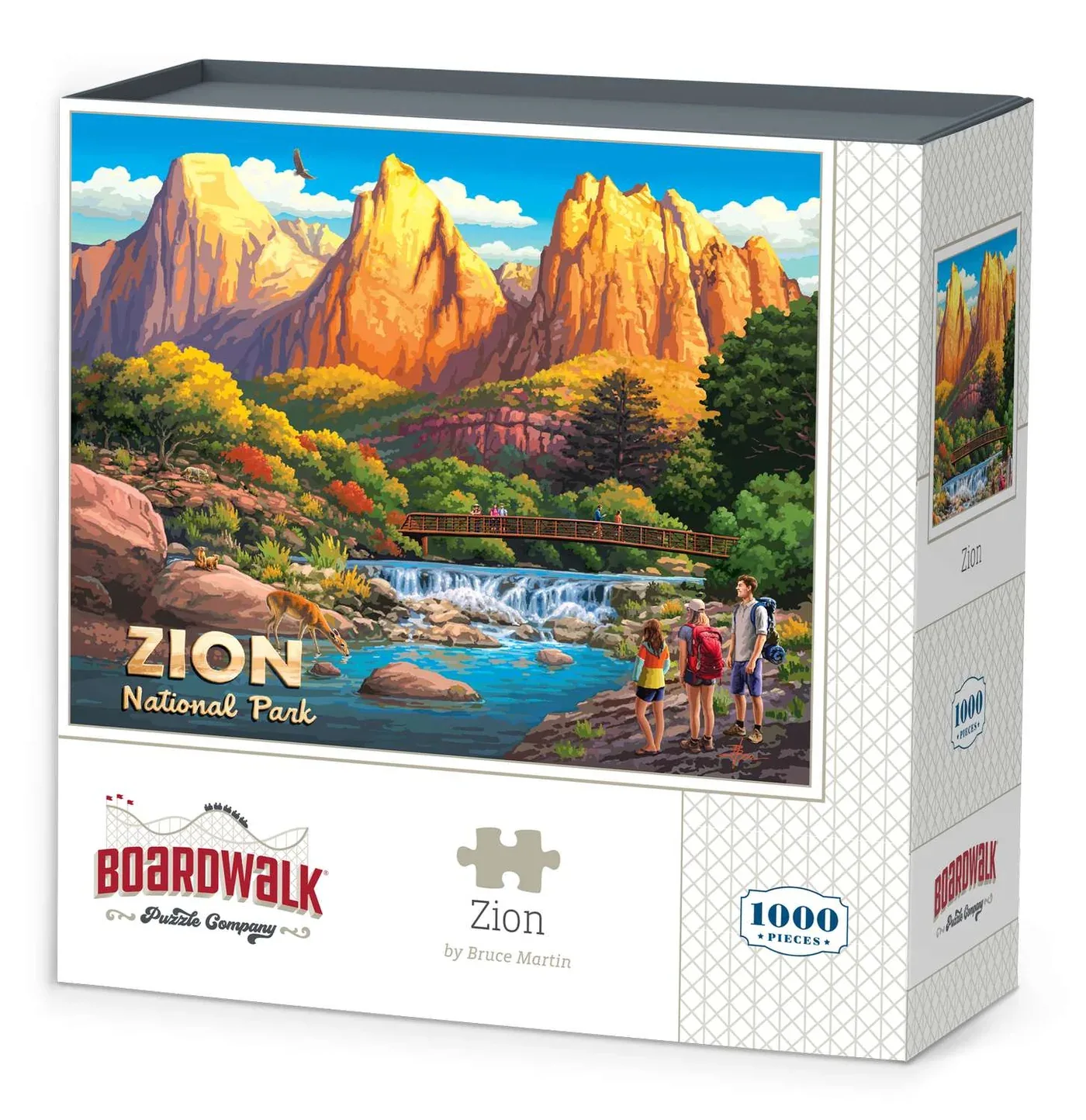 Zion by Boardwalk - 1000pc Jigsaw Puzzle by Boardwalk Puzzle Company