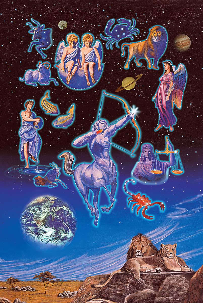 Zodiac - 1000pc Jigsaw Puzzle by Tomax Puzzles
