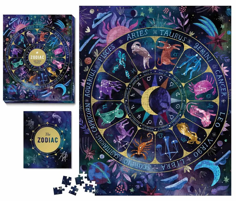 Zodiac - 500pc Jigsaw Puzzle by Workman Publishing