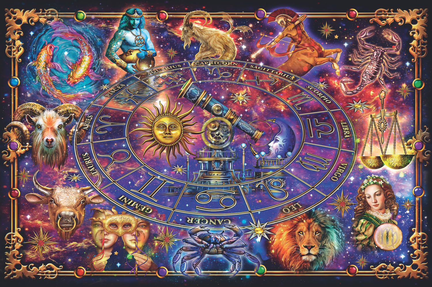 Zodiac - Scratch and Dent - 3000pc Jigsaw Puzzle by Ravensburger  Learn More