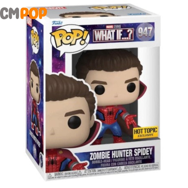 Zombie Hunter Spidey - #947 - Funko Pop! - Marvel - What If? - Hot topic Exclusive