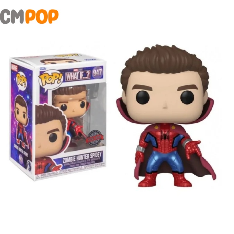 Zombie Hunter Spidey - #947 - Funko Pop! - Marvel - What If? -Special Edition
