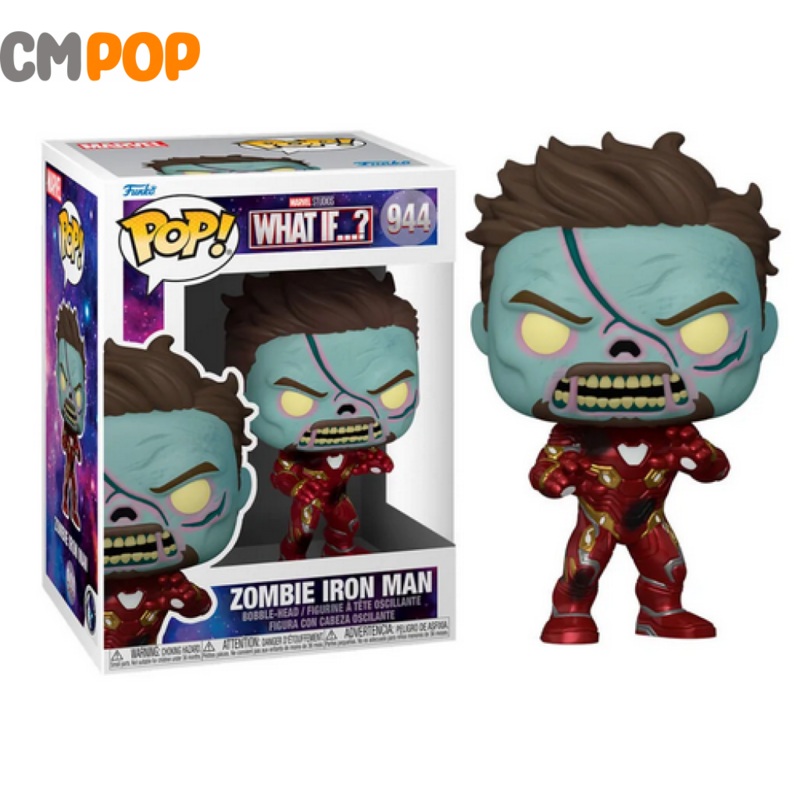 Zombie Iron Man - #944 - Funko Pop! - Marvel - What If...?